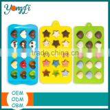 Use for Making Homemade Candy Molds & Ice Cube Trays - Hearts, Stars & Shells Silicone Chocolate Mold thumbnail-1