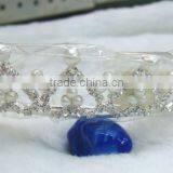 Fashion Rhinestone Metal Bridal Hair Tiaras for Women thumbnail-1