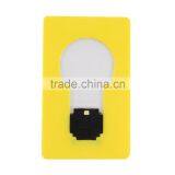 New Design Portable Hot Sale Cute Portable Pocket Fold Switch LED Card Night Lamp Put In Purse Wallet Convenient Light thumbnail-5