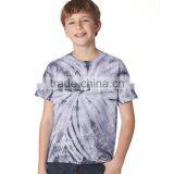 Custom Made Kids Boy Top Quality Basic Tee Shirt in Tie Dyed 3d thumbnail-4