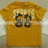 KIDS PRINTED LONG SLEEVE COTTON T-SHIRT thumbnail-1