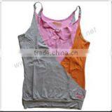 Ladies Multi Color Fancy Tops, 95%cotton 5%Lycra High Qualtiy Fashionable Ladies Tank Tops thumbnail-1