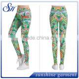 2017 Printed Spandex Woman Leggings KX006 thumbnail-3