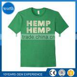 T Shirt Hemp Printing OEM Customized thumbnail-1