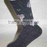 Lady Heart Deign Thick Wool Warm Socks thumbnail-1