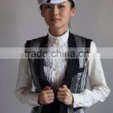 High Quality Custom Beautiful Lady's Peaked Cap thumbnail-1