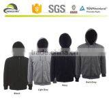 Designer Wholesale Plain Black Hoodie thumbnail-3