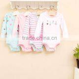 2013 Autumn Baby Clothes 100% Cotton Long Bodysuit 4in1 Gift Box Girl thumbnail-1