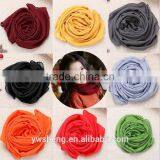 Newest Style Baby Girl Easy-taking Organic Wide Cotton Plain Baby Scarf thumbnail-1