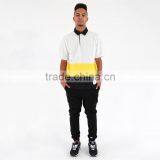 OEM Shirt 100% Bamboo Clothing Men's Plain Stand up Collar T-shirt Logo thumbnail-3