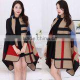 Hot Sale China 2017 New Arrival Ladies Scarf Figure Shape Printed Several Models Imitated Material Women Cloak thumbnail-1