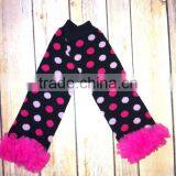 Christmas Red and Green Baby Ruffled Leg Warmers Wholesale thumbnail-3