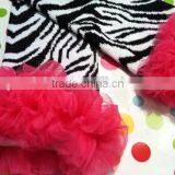 2014 Wholesale Baby Leggings Baby Leg Warmers Monster Gloves Pink Zebra Cotton Ruffle Leg Warmers For Kids thumbnail-4