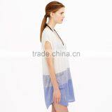 Pocket Women Sexy Romantic Sleepwear in Metallic Stripe thumbnail-3