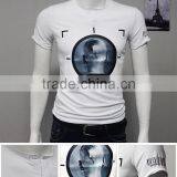 China factory Good quality Fashion printed short sleeve men t shirt