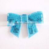 Hot Sale Wholesale Children's Hair Accessories Embroidery Flash Sequined Bow Flash Bead Piece Bow Tie Bowknot Clip Hairpin thumbnail-2