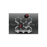 Silver Metal Wine Bottle Display Stand For Gourmet Restaurant thumbnail-1