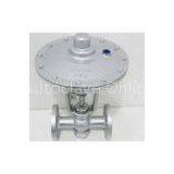 Steel Two Ports Pneumatic Diaphragm Control Valve For Petroleum / Metallurgy / Electricity