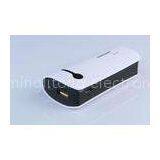 White Universal External Battery Power Bank Charging 3600mAh LED Light Power