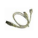 Transparent Usb Data Transfer Cable 1.5m Length