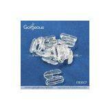 Transparent Bra Front Closure