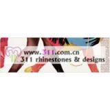 311 Socks Rhinestuds Octagon Studs Iron on Hot-fix Heat Transfer Design 3