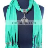 Christmas rhinestone fashion pendant jewelry scarf on sale