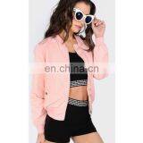 Pink Pockets Zipper Heated Kuiti Jacket for Men and Women thumbnail-2