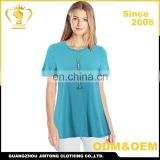 Professional OEM/ODM Manufacturer new design italian xxl ladies clothes blouse tee online
