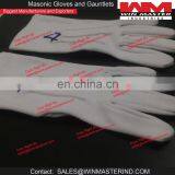 White Cotton Ceremonial Gloves thumbnail-2