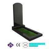 Shanxi Black Granite Wing Headstone thumbnail-1