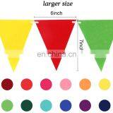 New Design Bunting Banner Printed Triangle Felt Advertising Flag thumbnail-2