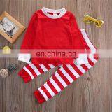 Xmas Kids Adult Family Matching Christmas Deer Striped Pajamas Sleepwear Nightwear Pyjamas Bedgown Sleepcoat Nighty 3colors thumbnail-6