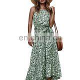 Original Designer Explosion Models 2020 Summer Polka Dot Holiday Style Big Swing Dress Factory Direct Sales thumbnail-6