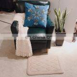 Bathroom Mats Non Slip Bath Floor Mats Water Absorbent Coral Fleece Surface Fast Dry Soft Comfortable Stylish Bathroom Rugs thumbnail-2