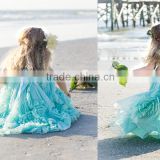 Ruffle Lace Dress Baby Girl Dress Flower Girl Dress Rustic Wedding