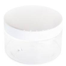 High Quality 200g Clear PET Cosmetic Cream Jar, Sleeping Mask Container thumbnail-2