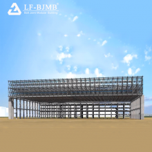 Prefabricated Space Frame Roof Construction Steel Structure Aircraft Hangar For Sale thumbnail-4