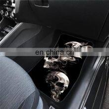 Big Skull Car Pads Carpet Universal Car Floor Foot Mats Sublimation Anti-Slip Neoprene Interior Protect Carpet Rug Accessories thumbnail-3
