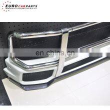 Grille Front Protection Guard Gclass W463 G500 G550 G350d G63 Stainless Steel Material Front Grille Guard Silver and Black Color thumbnail-4
