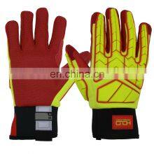 HANDLANDY Cut Level 5 Firm Grip Heavy Duty Industrial Gloves with TPR Protection Oil and Gas Resistant Safety Gloves