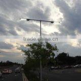 Ip65 Aluminum High Lumens Street Led Light, With 12Mtrs Pole, Double Light