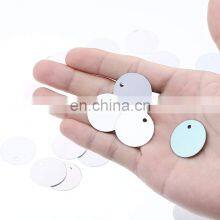 Aluminum Sheet Metal Plate Stamping Jewelry Making Tools Metal Tag Custom thumbnail-1