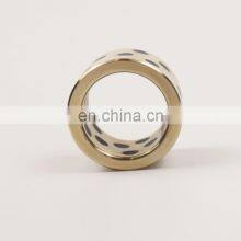 Oil Free Composite Copper Alloy Graphite Plugged Brass Shaft Bushing Bearing thumbnail-3