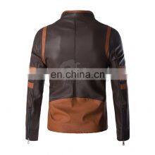 Custom Fashion Leather Jackets New Arrival High Quality Fashion Leather Jacket Man thumbnail-2