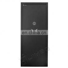 Customized Left-Hinge Inswing Stainless Steel Fireproof Burglarproof Doors Metal Safe Room Bank Security Vault Door With Circle thumbnail-3