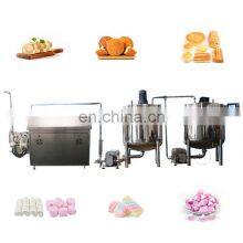 Cotton Product Center Food Industrial Make Twist Mixer Marshmallow Continuous Aerating Machine Candy Floss Line thumbnail-1