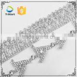 Wholesale Funky Pearl Colored and Black Metal Chain Necklace thumbnail-6