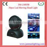 36*3W Led Moving Head Wash Light Moving Head Light Disco Stage Light