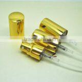 12mm Shiny Golden Screw Perfume Sprayer With Long Metal Cap thumbnail-1